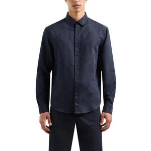 Armani Exchange Shirt Man Color Blue Size L
