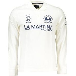 LA MARTINA POLO MANICHE LUNGHE UOMO BIANCO Color White Size XL