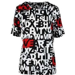 Love Moschino T-Shirt Woman Color White Size 46