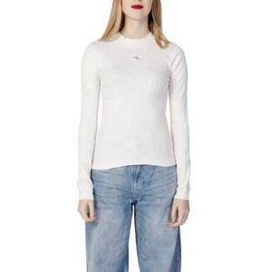 Calvin Klein Jeans Sweater Woman Color White Size L