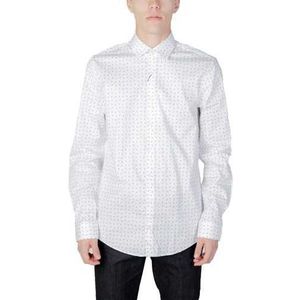 Calvin Klein Shirt Man Color White Size 40
