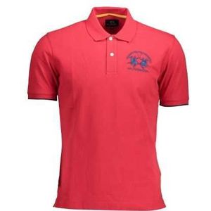 LA MARTINA POLO SHORT SLEEVE MAN RED Color Red Size 2XL