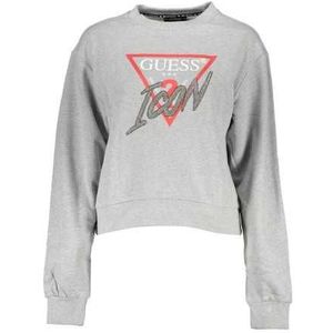 GUESS JEANS SWEATSHIRT WITHOUT ZIP WOMAN GRAY Color Gray Size XL