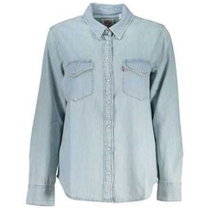 LEVI'S LIGHT BLUE WOMEN'S LONG SLEEVED SHIRT Color Azzurro Size M