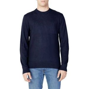 Armani Exchange Sweater Man Color Blue Size XXL