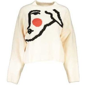 DESIGUAL WHITE WOMEN'S SWEATER Color White Size XL