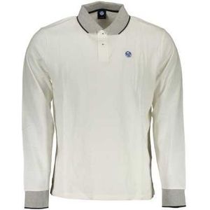 NORTH SAILS POLO LONG SLEEVE MAN WHITE Color White Size 2XL