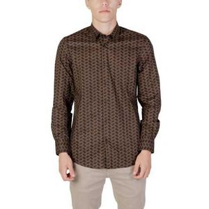 Antony Morato Shirt Man Color Brown Size 48
