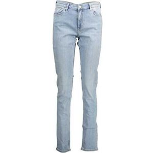 GANT JEANS DENIM WOMAN LIGHT BLUE Color Azzurro Size 29 L34