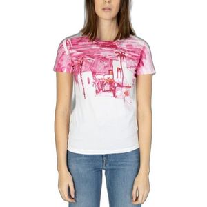 Desigual T-Shirt Woman Color Pink Size XS