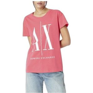 Armani Exchange T-Shirt Woman Color Pink Size M