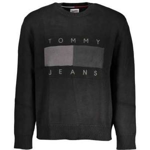 TOMMY HILFIGER MEN'S BLACK SWEATER Color Black Size XL