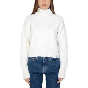 Calvin Klein Jeans Sweater Woman Color White Size M