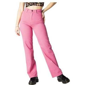 Only Jeans Woman Color Pink Size W26_L32