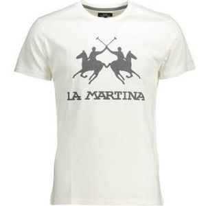 LA MARTINA T-SHIRT MANICHE CORTE UOMO BIANCO Color White Size M