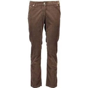FRED PERRY WOMEN'S BROWN TROUSERS Color Brown Size 48