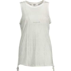 DESIGUAL TANK WHITE WOMAN Color White Size L