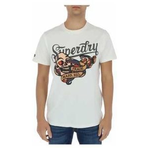 Superdry T-Shirt Man Color White Size XXL