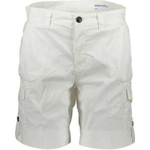 NORTH SAILS WHITE WOMEN'S BERMUDA PANTS Color White Size 42