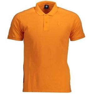 NORTH SAILS SHORT SLEEVE POLO SHIRT MAN ORANGE Color Orange Size XL