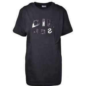 Diesel T-Shirt Woman Color Black Size M