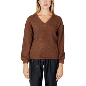 Jacqueline De Yong Sweater Woman Color Brown Size L