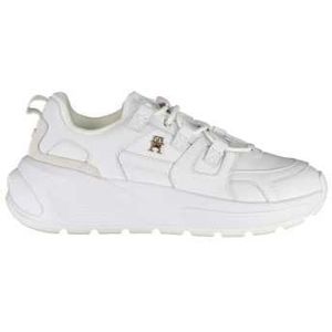 TOMMY HILFIGER WHITE WOMEN'S SPORTS SHOES Color White Size 39