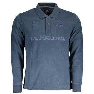 LA MARTINA POLO LONG SLEEVE MAN BLUE Color Blue Size M