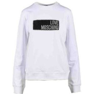 Love Moschino Sweatshirt Woman Color White Size 42