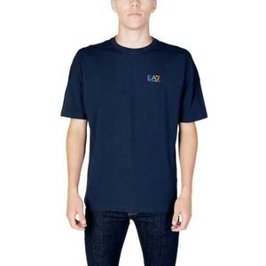 Ea7 T-Shirt Man Color Blue Size XS