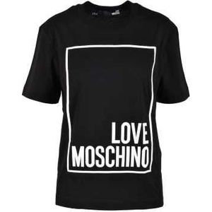 Love Moschino T-Shirt Woman Color Black Size 44