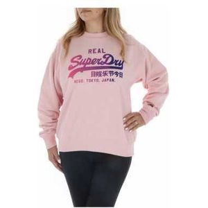 Superdry Sweatshirt Woman Color Pink Size XS