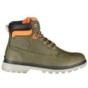 US POLO ASSN. MEN'S GREEN BOOT FOOTWEAR Color Green Size 44