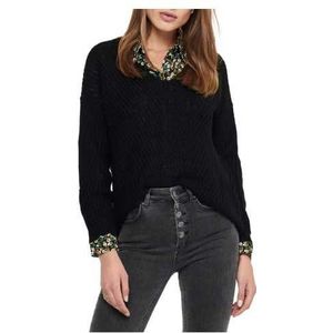 Jacqueline De Yong Sweater Woman Color Black Size XL