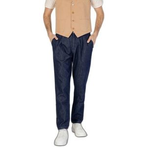 Gianni Lupo Pants Man Color Blue Size 48