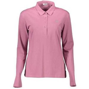 US POLO LONG SLEEVE POLO WOMAN PINK Color Pink Size XL