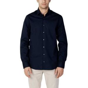 Calvin Klein Shirt Man Color Blue Size 39