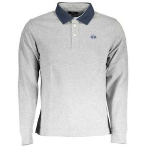 LA MARTINA POLO LONG SLEEVE MAN GRAY Color Gray Size L