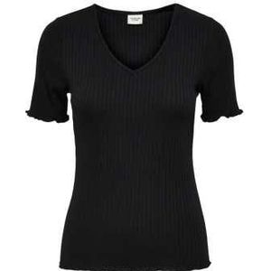 Jacqueline De Yong T-Shirt Woman Color Black Size S