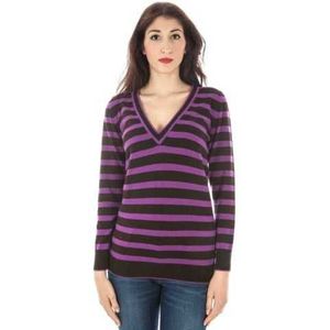 FRED PERRY WOMEN'S PURPLE SWEATER Color Viola Size S