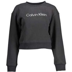 CALVIN KLEIN SWEATSHIRT WITHOUT ZIP WOMAN BLACK Color Black Size XL