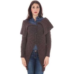 FRED PERRY BROWN WOMAN CARDIGAN Color Brown Size L