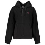 TOMMY HILFIGER FELPA CON ZIP DONNA NERO Color Black Size XS