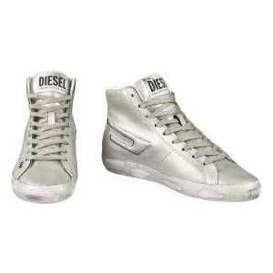 Diesel Sneakers Woman Color Argento Size 36