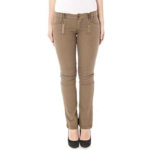 KING'S JEANS WOMEN'S BROWN TROUSERS Color Brown Size 40