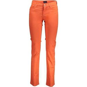 GANT WOMEN'S RED TROUSERS Color Red Size 27