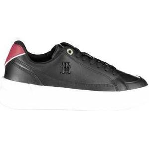 TOMMY HILFIGER BLACK WOMEN'S SPORTS SHOES Color Black Size 38