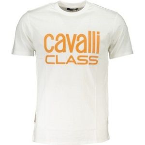 CAVALLI CLASS T-SHIRT MANICHE CORTE UOMO BIANCO Color White Size 3XL