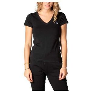 Calvin Klein Jeans T-Shirt Woman Color Black Size XXS
