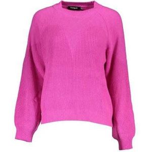 DESIGUAL PINK WOMEN'S SWEATER Color Pink Size XL